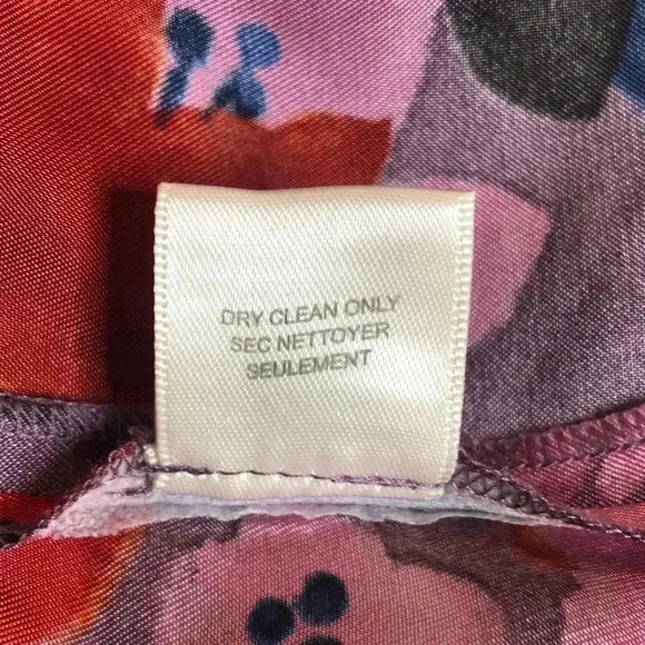 Rebecca Taylor Tank Top Shirt Sleeveless Ruffled Floral - Picture 5 of 10